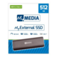 Externi SSD MyMedia USB 3.2 Gen 1 SSD 512GB, #69285