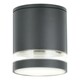 RABALUX 7817 | Zombor Rabalux stropne svjetiljke svjetiljka okrugli 1x GU10 IP54 antracit, prozirno