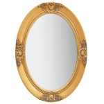 Zidno ogledalo u baroknom stilu 50 x 70 cm zlatno