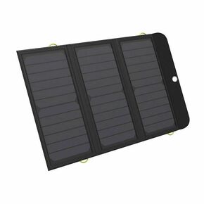 Sandberg solar panel - charger 21W 2xUSB+USB-C with built-in 10