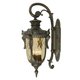 ELSTEAD PH2-L-OB | Philadelphia Elstead zidna svjetiljka 3x E14 IP44 antik brončano, jantar
