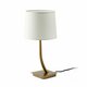 FARO 29685-04 | Rem Faro stolna svjetiljka 37cm 1x E27 staro zlato, bijelo