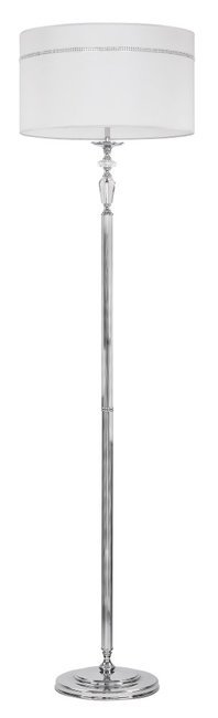JUPITER 1429 HT P | Hilton Jupiter podna svjetiljka 168cm sa nožnim prekidačem 1x E27 krom