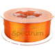 Punenje za 3D pisač, Premium PET-G Glitter, 1,75 mm, 1 kg, prozirna narančasta