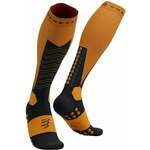 Compressport Ski Mountaineering Full Socks Autumn Glory/Black T4 Čarape za trčanje