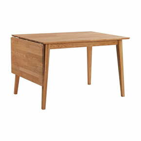 Rasklopivi blagovaonski stol od drveta hrasta Rowico Mimi