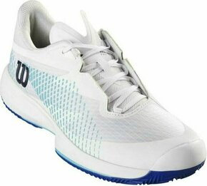 Wilson Kaos Swift 1.5 Clay Mens Tennis Shoe White/Blue Atoll/Lapis Blue 44 2/3 Muška obuća za tenis