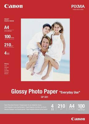 Canon Glossy Photo Paper GP-501 0775B001 foto papir din a4 200 g/m² 100 list sjajan