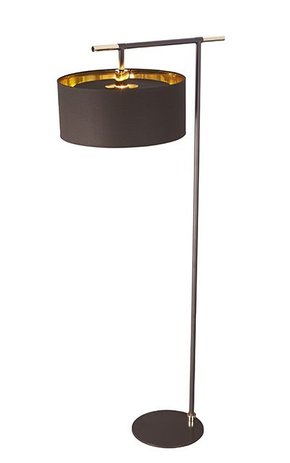 ELSTEAD BALANCE-FL-BRPB | Balance-EL Elstead podna svjetiljka 162cm s prekidačem 1x E27 smeđe