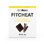 GymBeam Fitcheat Protein Chocolate 85 g bijela čokolada - kokos