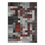 Crveno-sivi tepih 160x230 cm Fusion - Universal