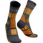 Compressport Trekking Socks Magnet/Autumn Glory T1 Čarape za trčanje
