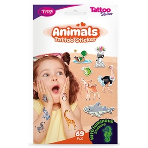 TyToo: Set naljepnica za tetoviranje sa životinjskim motivima
