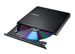 DVD Writer External LiteOn ES1 24x USB Slim Black (ES1)