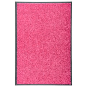 VidaXL Otirač perivi ružičasti 60 x 90 cm