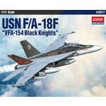 Komplet modela zrakoplova 12577 - USN F/A-18F "VFA-154 Black Knight" (1:72)