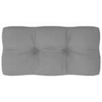 vidaXL Jastuk za sofu od paleta sivi 80 x 40 x 10 cm