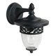ELSTEAD GZH-BF2 | Burford Elstead zidna svjetiljka 1x E27 IP44 crno, prozirno