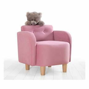 Ružičasta dječja fotelja Volie – Balcab Home