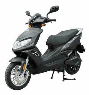ZAP / E-Fun Lipo električni moped / skuter 3000W 72V 52Ah CATL - Crna