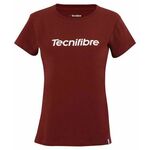 Ženska majica Tecnifibre Club Cotton Tee - cardinal