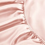 Silk Factory svilena plahta, 135x190cm - Svijetlo roza