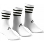 Čarape za tenis Adidas 3S Cushion Crew 3PP -White/White/White