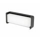 NOVA LUCE 9160081 | Keen Nova Luce zidna svjetiljka pravotkutnik 1x LED 936lm 3000K IP65 grafit, bijelo