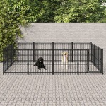 Vanjski kavez za pse čelični 11 58 m²