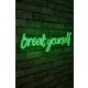 Ukrasna plastična LED rasvjeta, Treat Yourself - Green