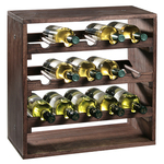 Kesper Stalak za vino bor III - 50 x 50 x 25 cm