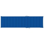 vidaXL Jastuk za ležaljku kraljevski plavi 200 x 50 x 4 cm od tkanine