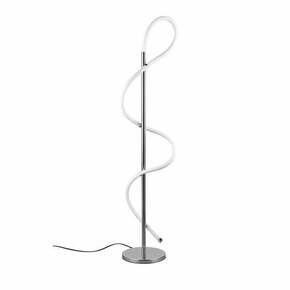 LED stojeća svjetiljka u sjajno srebrnoj boji (visina 135 cm) Argos – Trio