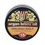 Vivaco Sun Argan Bronz Oil Glitter Effect SPF15 maslac za sunčanje s arganovim uljem i sjajem 200 ml