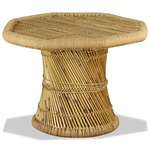 Stolić za kavu od bambusa osmerokutni 60 x 60 x 45 cm