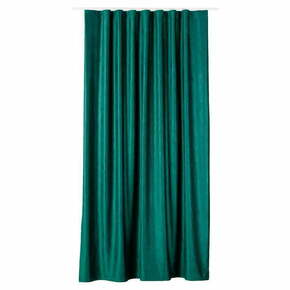 Zelena zavjesa od samta 140x260 cm Roma – Mendola Fabrics