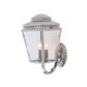 ELSTEAD MANSION-HOUSE-WB1-PN | Mansion-House Elstead zidna svjetiljka namjenjeno za primorje, ručna izrada 3x E14 IP44 UV satenski nikal, prozirno