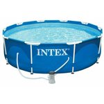 Intex 28202NP bazen Metal Frame 305 × 76 cm, filter pumpa