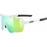 UVEX Sportstyle 236 Set White Mat/Green Mirrored Biciklističke naočale