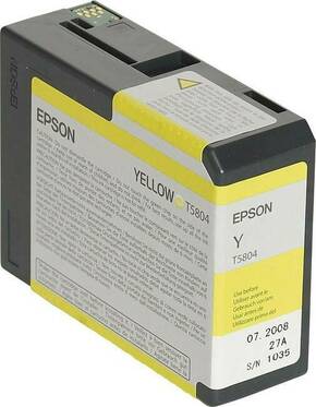 Epson tinta T5804 original žut C13T580400