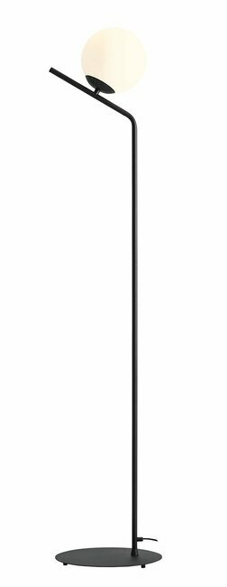 ALDEX 1095A1 | Gallia-AL Aldex podna svjetiljka 161cm s prekidačem 1x E27 crno