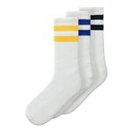 NAME IT Čarape 'BRYAN' morsko plava / žuta / crna / bijela