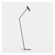 EGLO 900909 | Almudaina Eglo podna svjetiljka 157cm sa nožnim prekidačem elementi koji se mogu okretati 1x LED 480lm 3000K crno