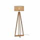 Stojeća svjetiljka u prirodnoj boji s bambusovim sjenilom (visina 145 cm) Java – Good&amp;Mojo
