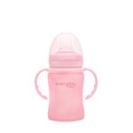 Everyday Baby staklena čaša Sippy, 150ml Healthy+ - Roza