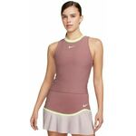 Ženska majica bez rukava Nike Court Slam Dri-Fit Tennis Tank Top - smokey mauve/smokey mauve/white