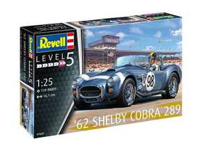 Revell 07669 62 Shelby Cobra 289 model automobila za sastavljanje 1:25