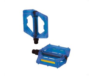 PEDALE PVC XLC PD-M16 BLUE TRANSPARENT