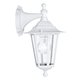 EGLO 22462 | Laterna8 Eglo zidna svjetiljka 1x E27 IP44 bijelo, prozirna