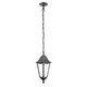 EGLO 93455 | Navedo Eglo visilice svjetiljka 1x E27 IP44 crno, antik srebrna, prozirna